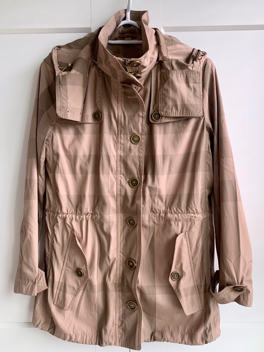 Burberry Brit Trench Coast Size 6 - Picture 2 of 12